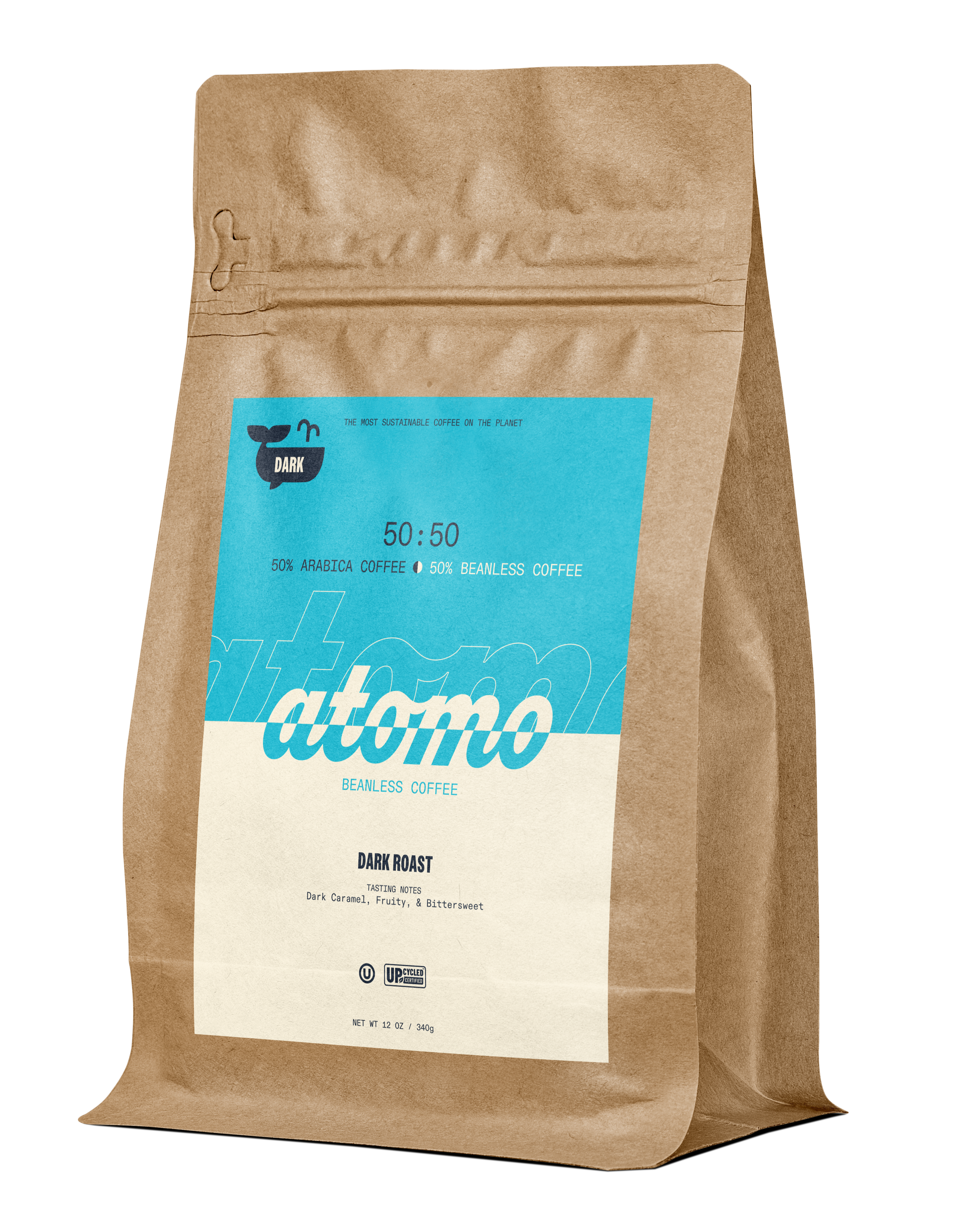 Atomo 50:50 Drip - Dark Roast Grounds Wholesale