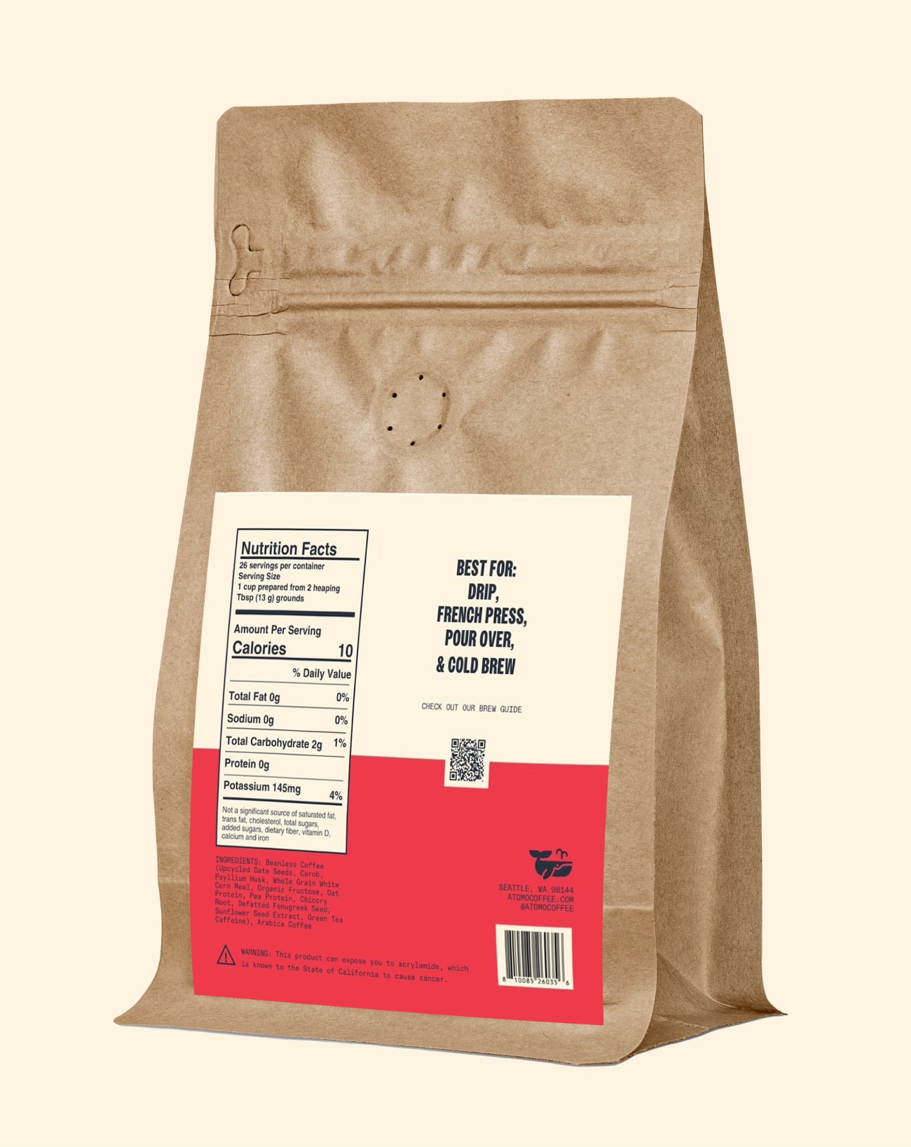 Atomo 50:50 Drip - Medium Roast Grounds