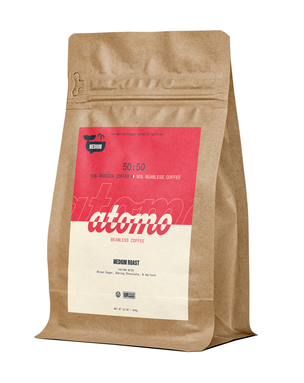 Atomo 50:50 Drip - Medium Roast Grounds Wholesale