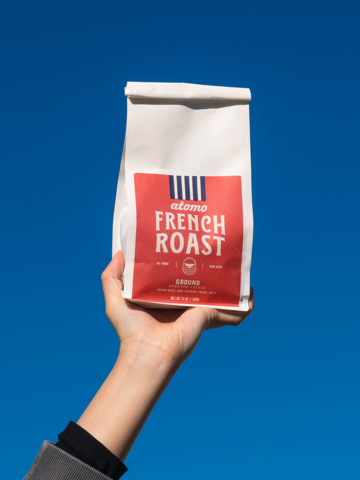 Atomo French Roast Ground Coffee