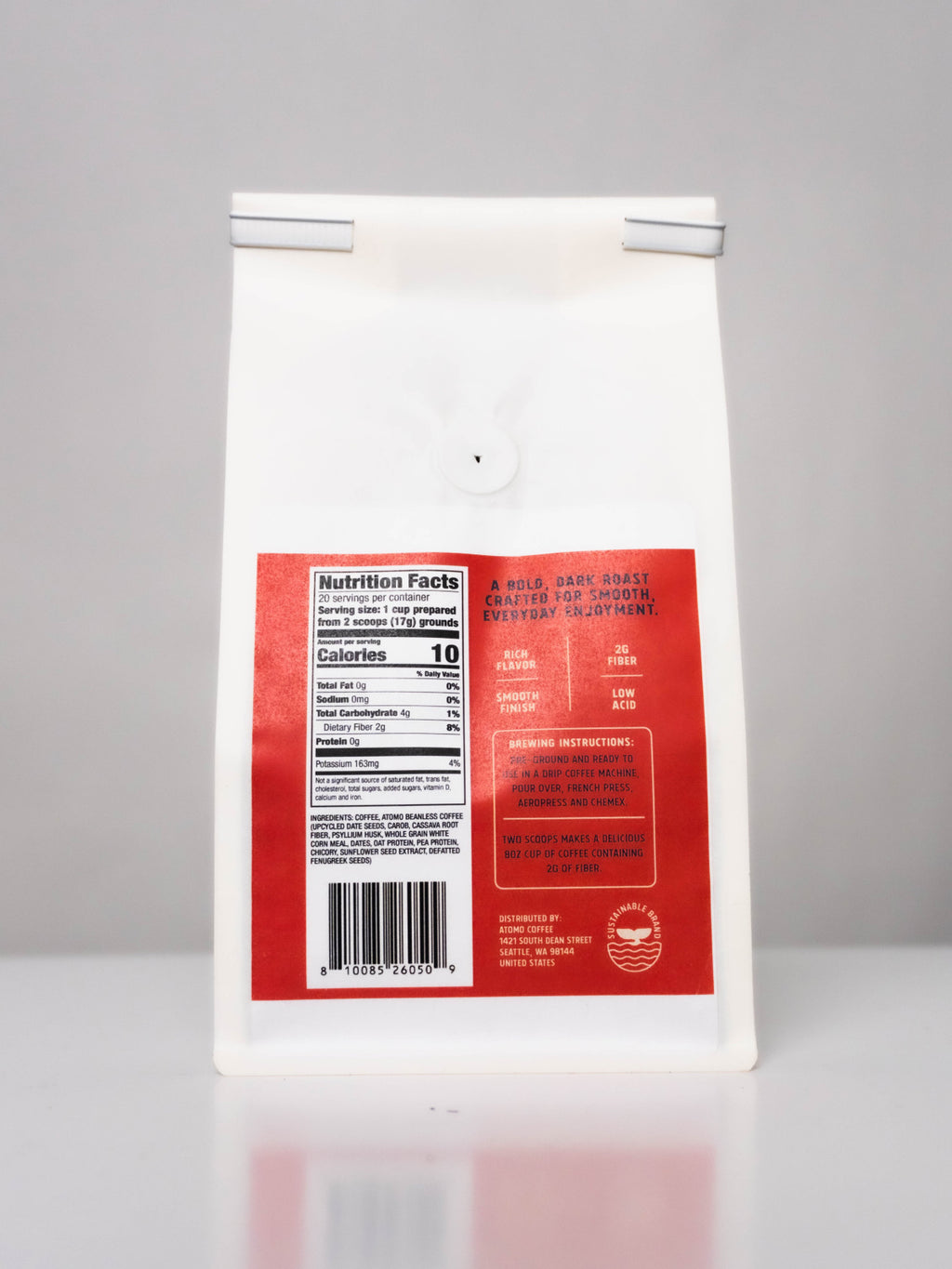 Atomo French Roast Ground Coffee