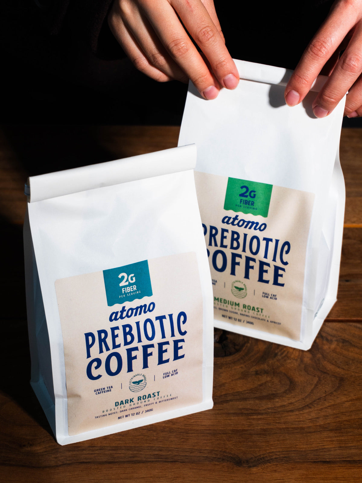 Atomo Prebiotic Ground Coffee