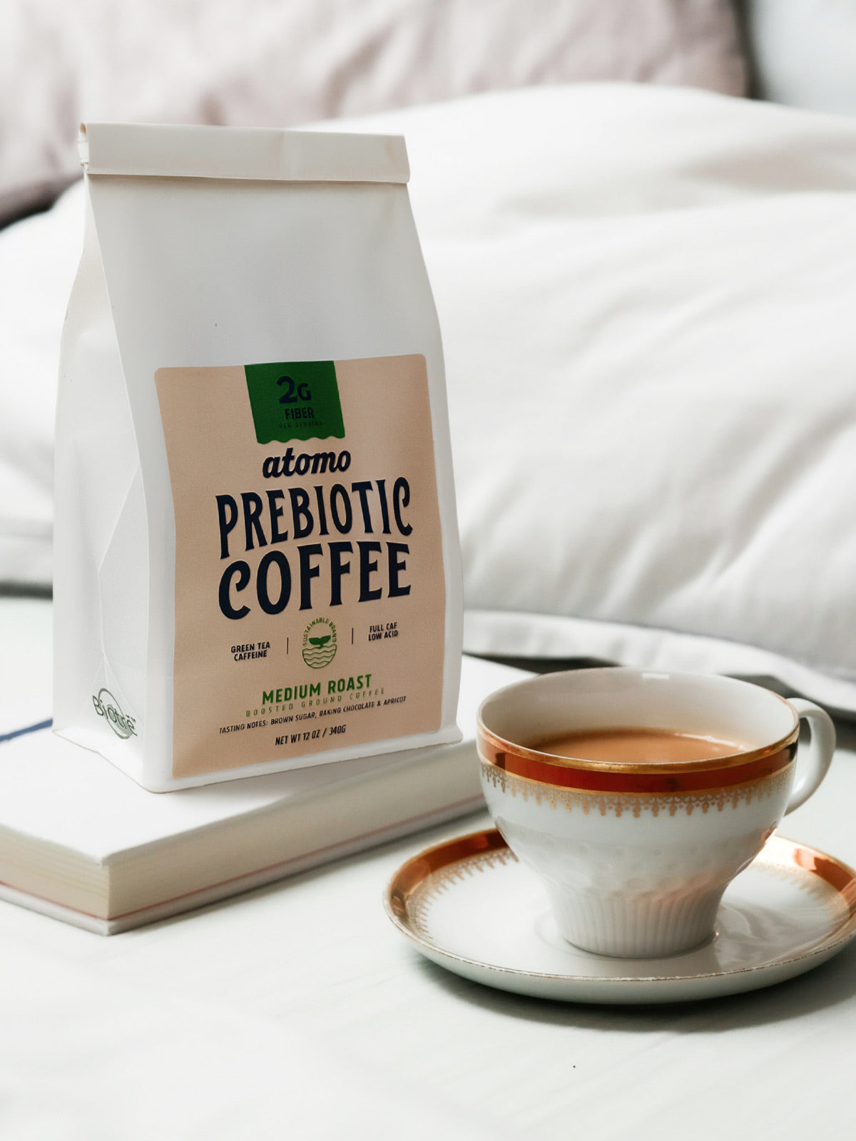 Atomo Prebiotic Ground Coffee